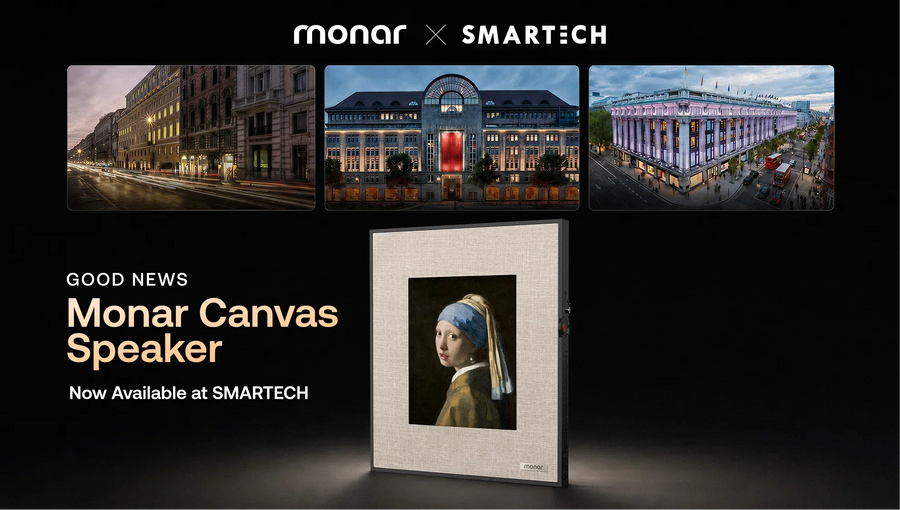 Monar Partners with Smartech for Canvas Speaker Launch in Three European Cities